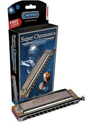 Hohner Super Chromonica Chromatic Harmonica in the Key of A