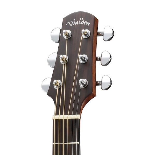 Walden Guitars D550CE Natura Solid Spruce Top Dreadnought Acoustic Cutaway-Electric - Open Pore Satin Natural