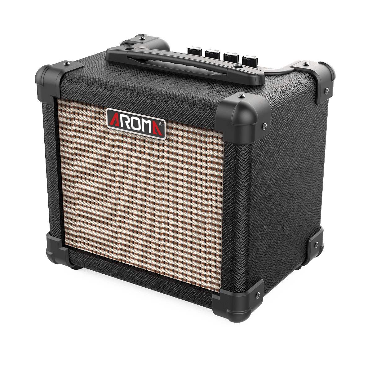 Aroma AG10BK 10W Black Electric Guitar Portable Amplifier