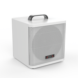 Aroma AG40A 40W Rechargeable Acoustic Guitar Amplifier White