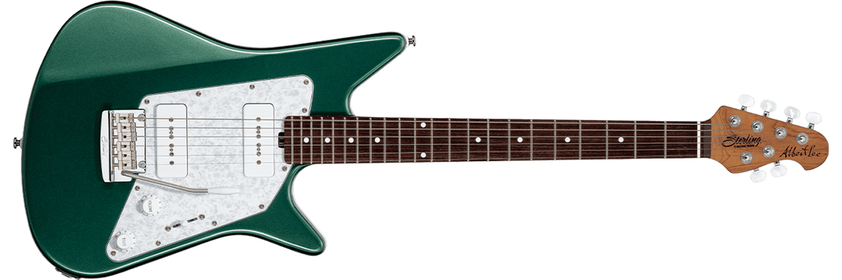 Sterling By Music Man Albert Lee AL40P in Sherwood Green