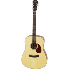 Aria 100 Series Dreadnought Acoustic Guitar in Matte Natural