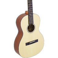 Aria 100 Series Parlour Acoustic Guitar in Matte Natural Finish