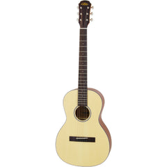 Aria 100 Series Parlour Acoustic Guitar in Matte Natural Finish