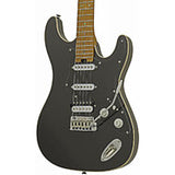 Aria 714-DG Fullerton Tribute Collection Electric Guitar in Black