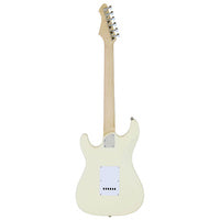 Aria 714-STD Series Electric Guitar in Vintage White