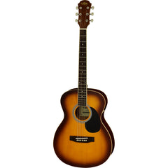 Aria AFN-15 Prodigy Series Acoustic Folk Size Guitar in Tobacco Sunburst Gloss