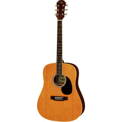 Aria AWN-15 Prodigy Series Dreadnought Acoustic Guitar in Matte Natural