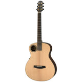 Walden Guitars B103E Baritone Solid Sitka top/Ovangkol Grand Auditorium Baritone-Electric - Satin Natural