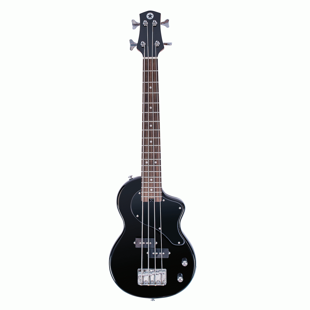 Blackstar Travel Size Electric Bass in Jet Black