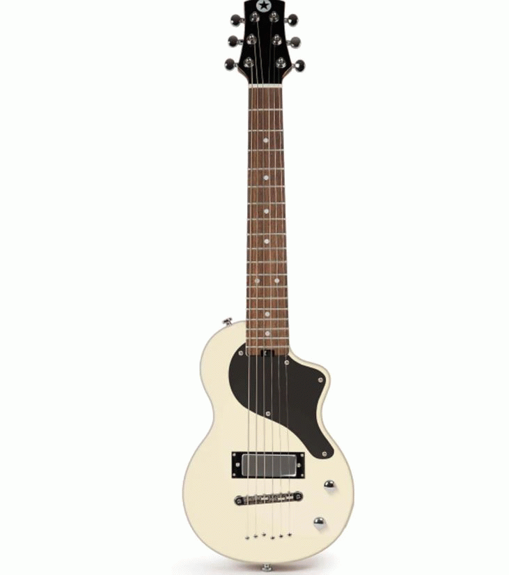 Blackstar Travel Size Electric Guitar in Vintage White