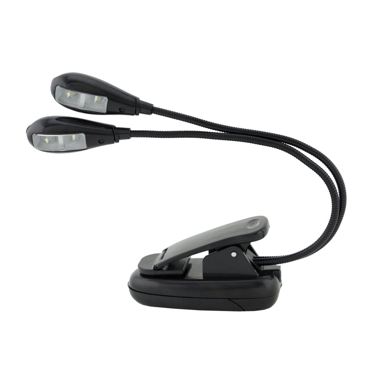 Big Band Twin LED Clip-On Light (Black)-BB-MA50-BLK