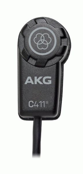 AKG C411PP MINIATURE CONDENSER INSTRUMENT MIC