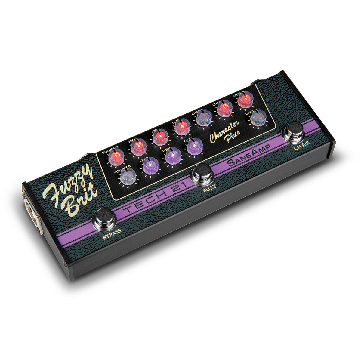 Tech 21 Character Plus Series Fuzzy Brit Pedal