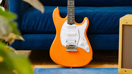 Sterling By Music Man Intro Series Cutlass in Sunrise Orange