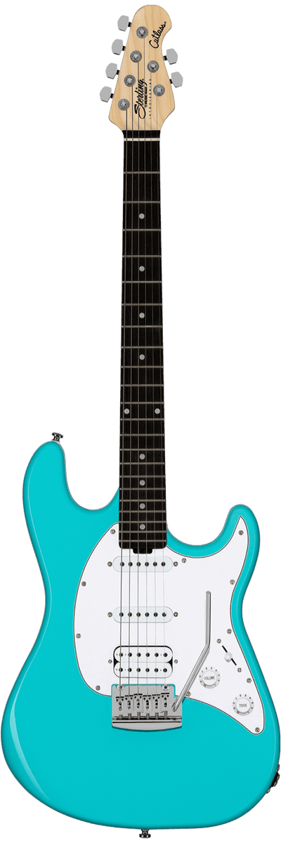 Sterling By Music Man Intro Series Cutlass in Electric Blue