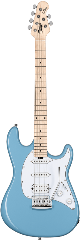 Sterling By Music Man Cutlass CT30HSS in Chopper Blue