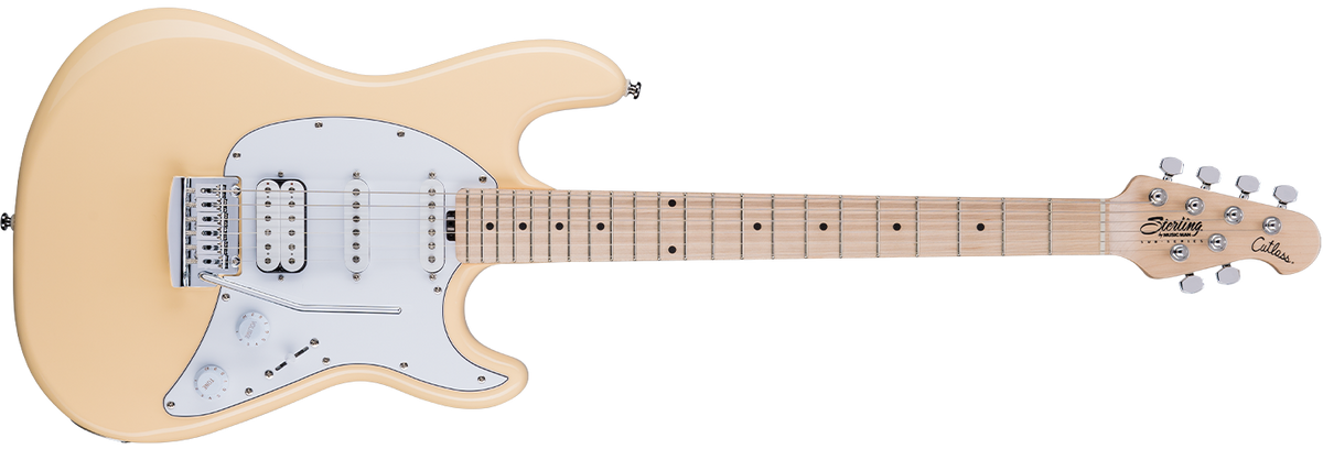 Sterling By Music Man Cutlass CT30HSS in Vintage Cream