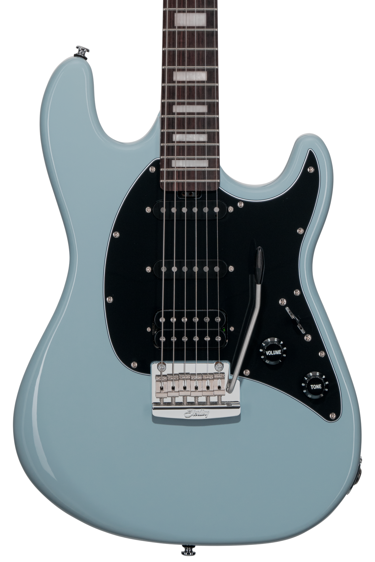 Sterling By Music Man Cutlass CT50XHSS in Aqua Grey