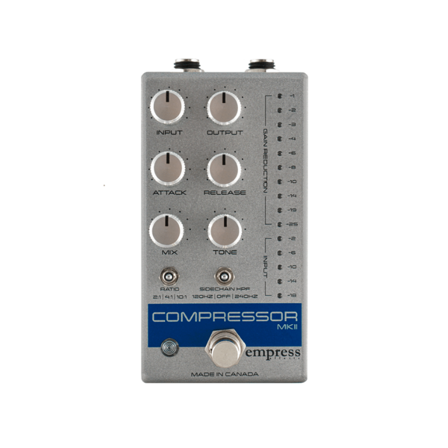 Empress Effects Compressor Guitar Pedal  - Silver