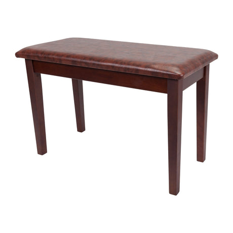 Crown Standard Duet Piano Stool with Storage Compartment (Walnut)-CPS-1C-WAL