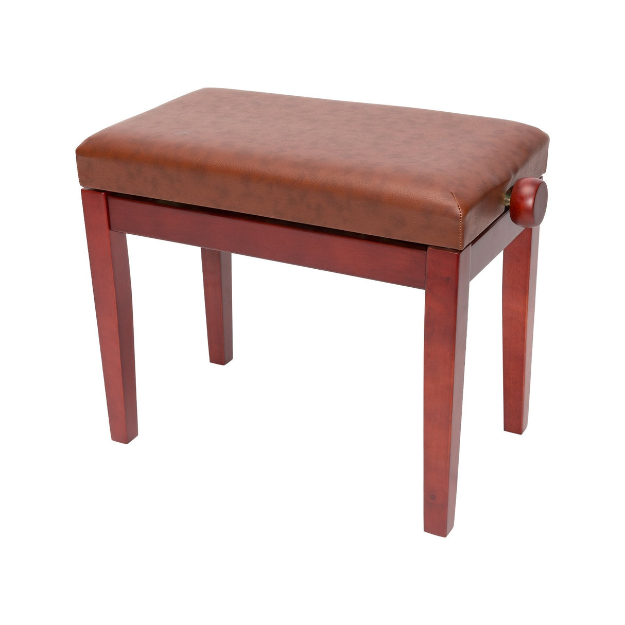 Crown Standard Height Adjustable Piano Stool (Mahogany)-CPS-3A-MAH