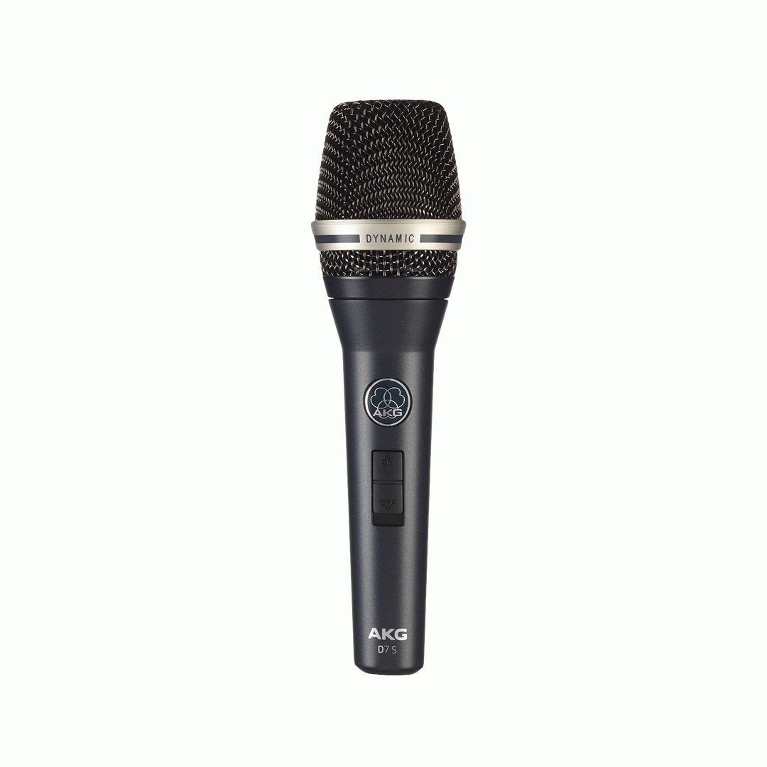 AKG D7S DYNAMIC SUPERCARDIOID MIC W/ SWITCH