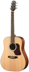 Walden Guitars D550E Natura Solid Spruce Top Dreadnought Acoustic-Electric - Open Pore Satin Natural