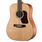 Walden Guitars D552E Natura Solid Spruce Top 12-String Dreadnought Acoustic-Electric - Open Pore Satin Natural