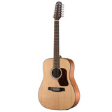 Walden Guitars D552E Natura Solid Spruce Top 12-String Dreadnought Acoustic-Electric - Open Pore Satin Natural