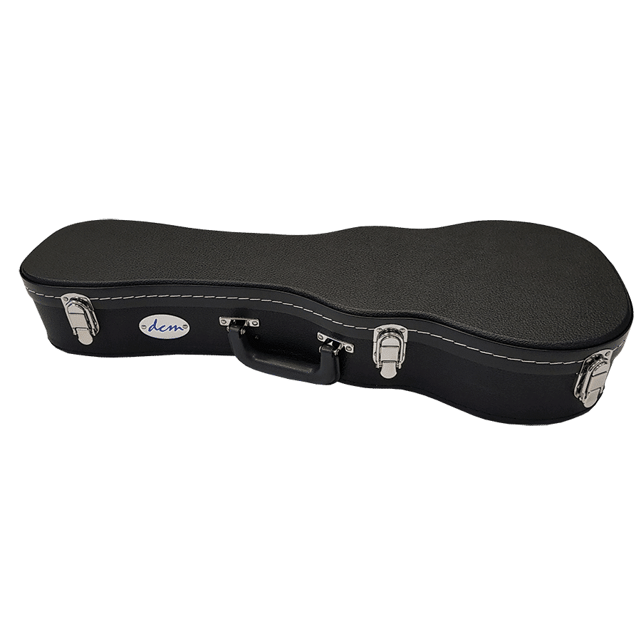 DCM BKW-B Baritone Ukulele Wood Case Black