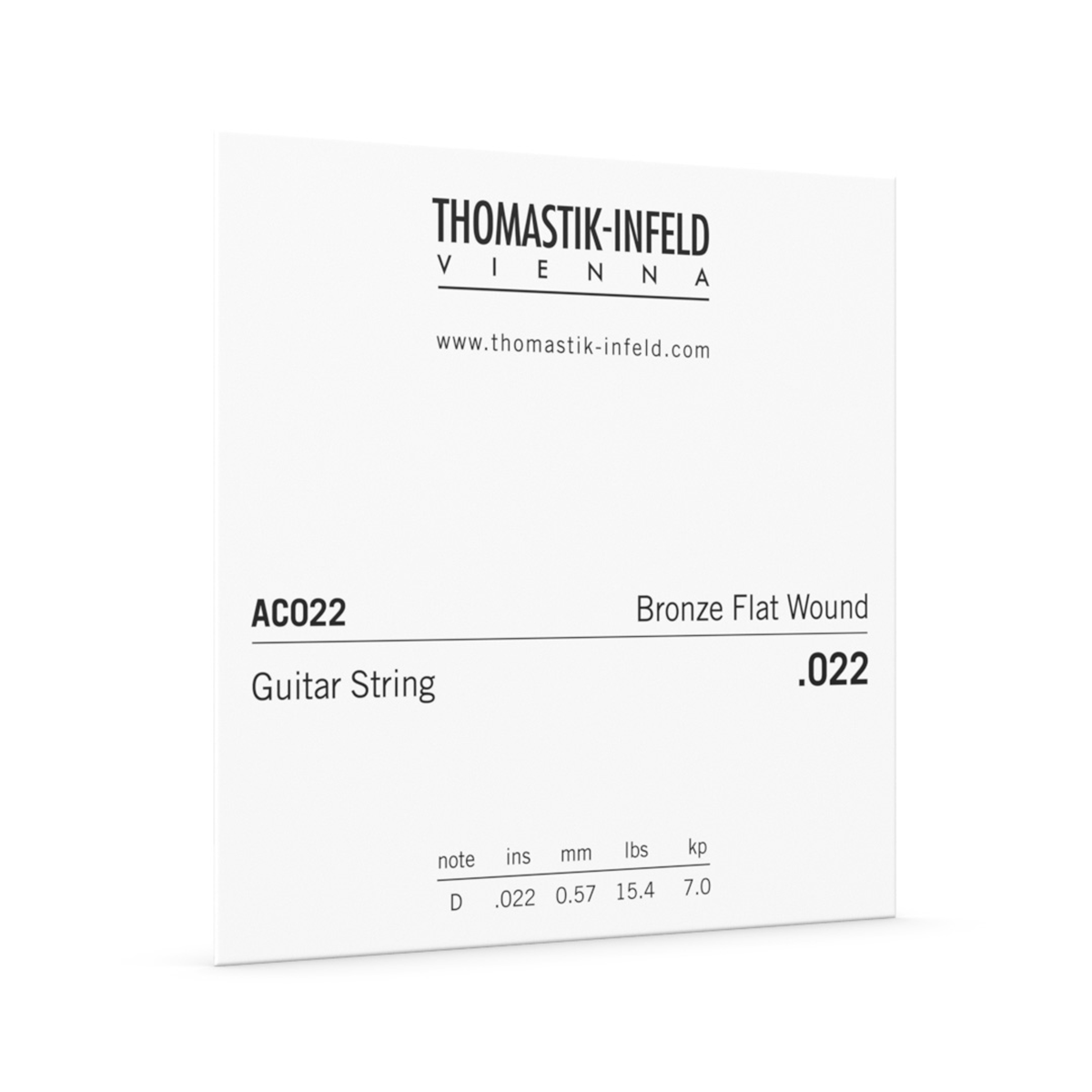 DTAC022 Thomastik AC022 .022 Plectrum  Single String