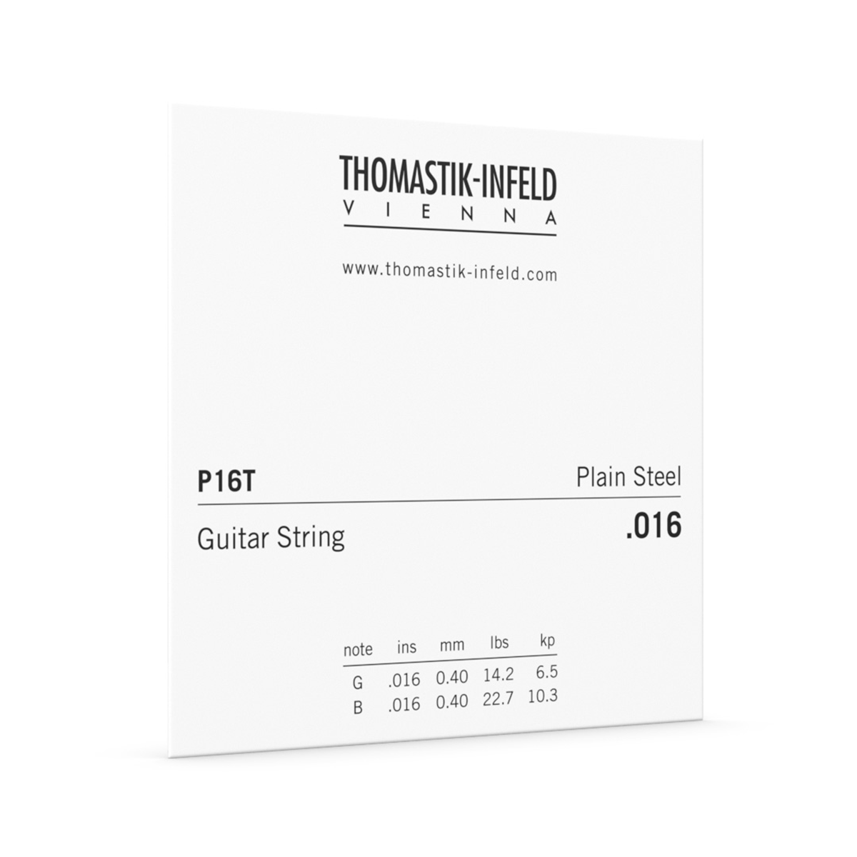 Thomastik P16 Plain Single String, Tin Plated