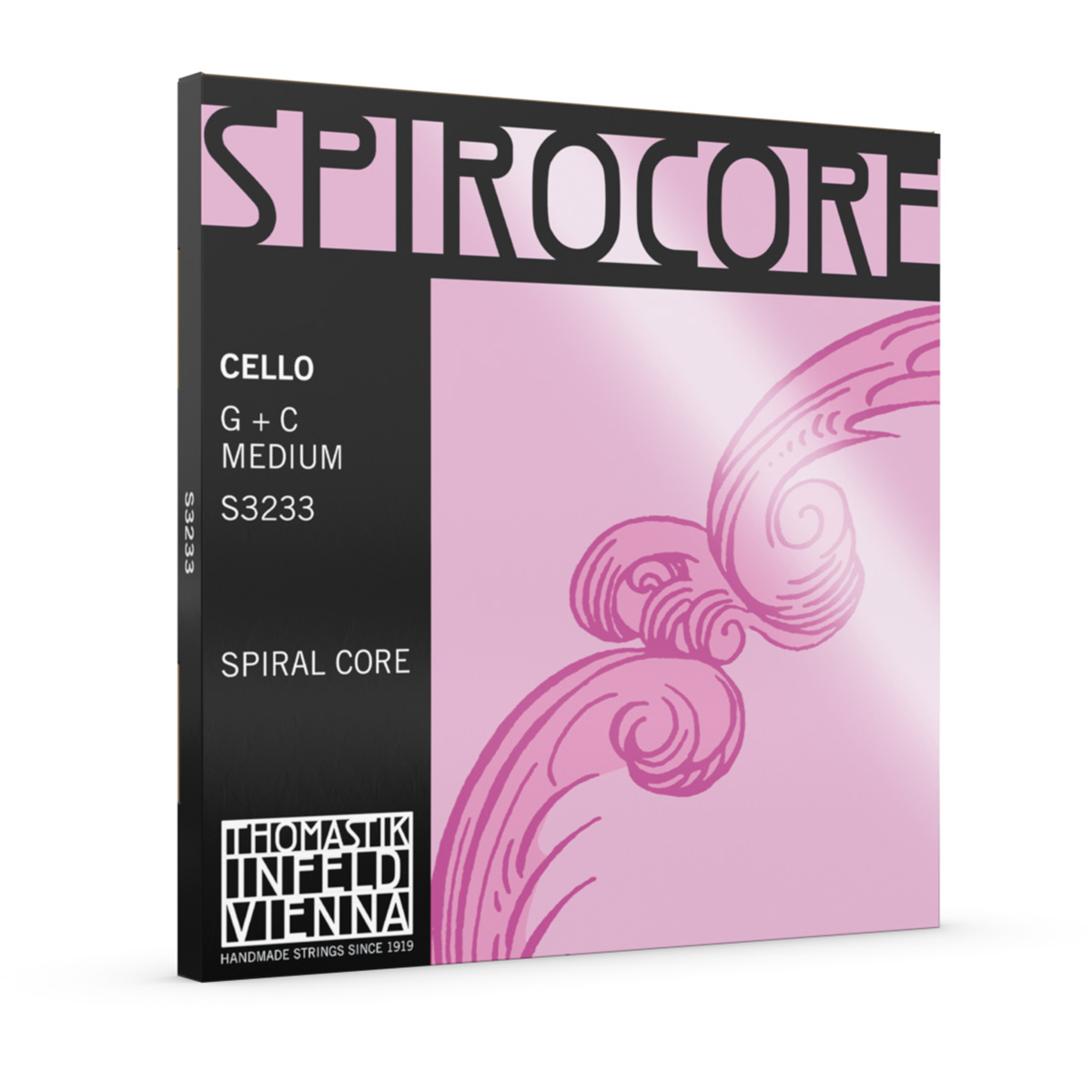 Thomastik S3233 Spirocore Cello 'G' & 'C' Tungsten String Twin Pack