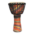 Drumfire 10" Synthetic Head Rope Djembe (Multicolour)-DFP-RD1064-MUC