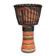 Drumfire 12" Synthetic Head Rope Djembe (Multicolour)-DFP-RD1264-MUC