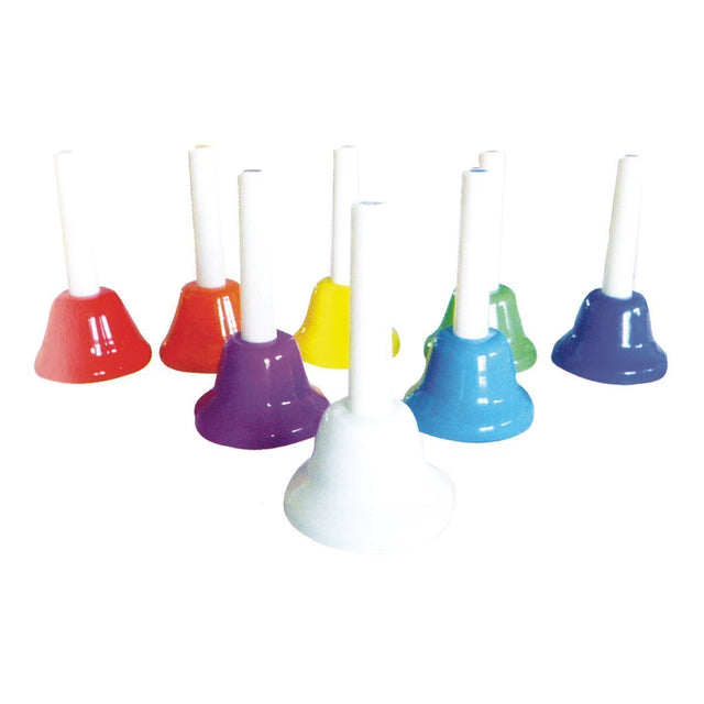 Drumfire Hand Bell Set (8-Piece)-DFP-BELLS-COL