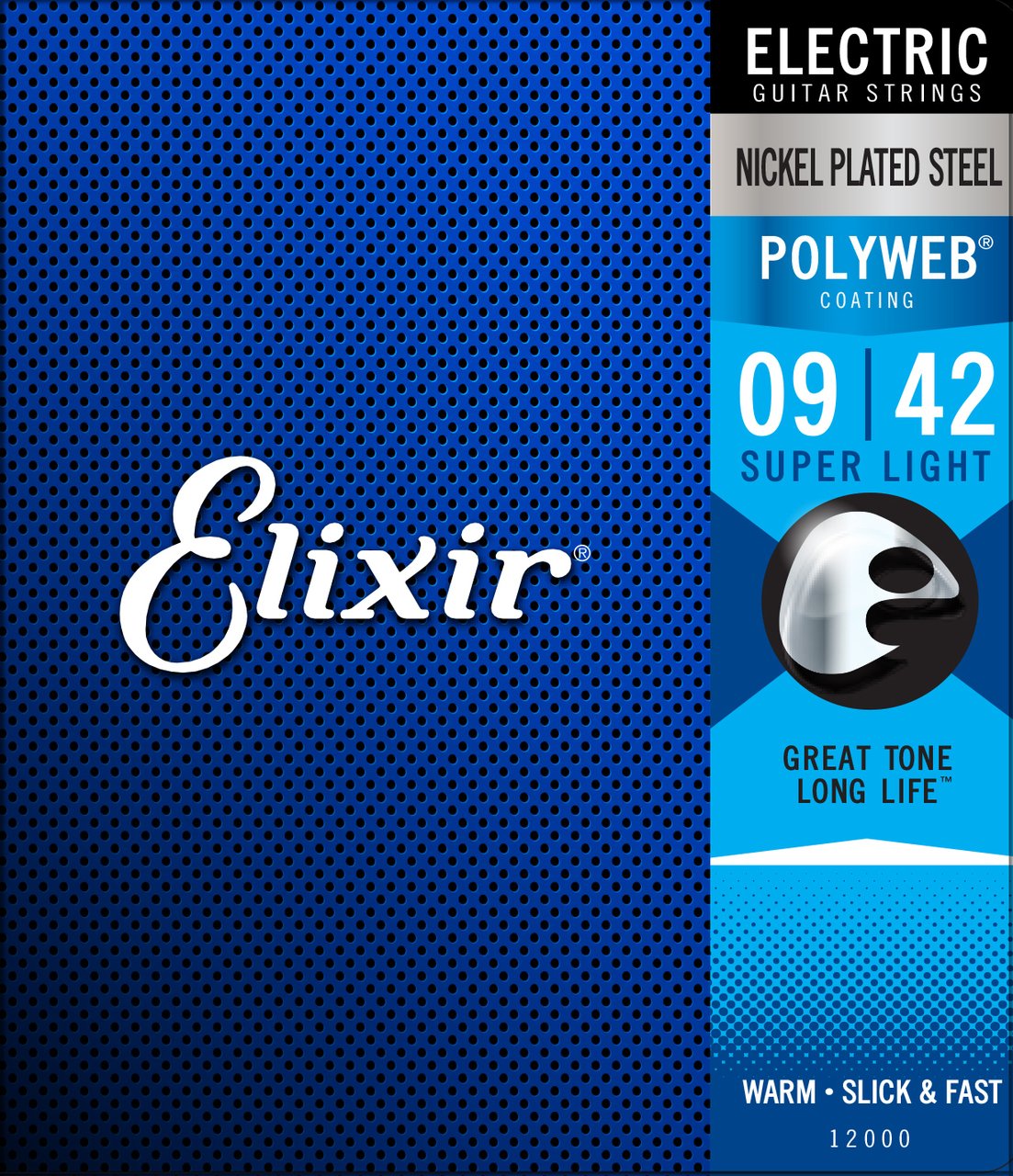 Elixir 12000 Polyweb Electric Super Light 9-42 E12000