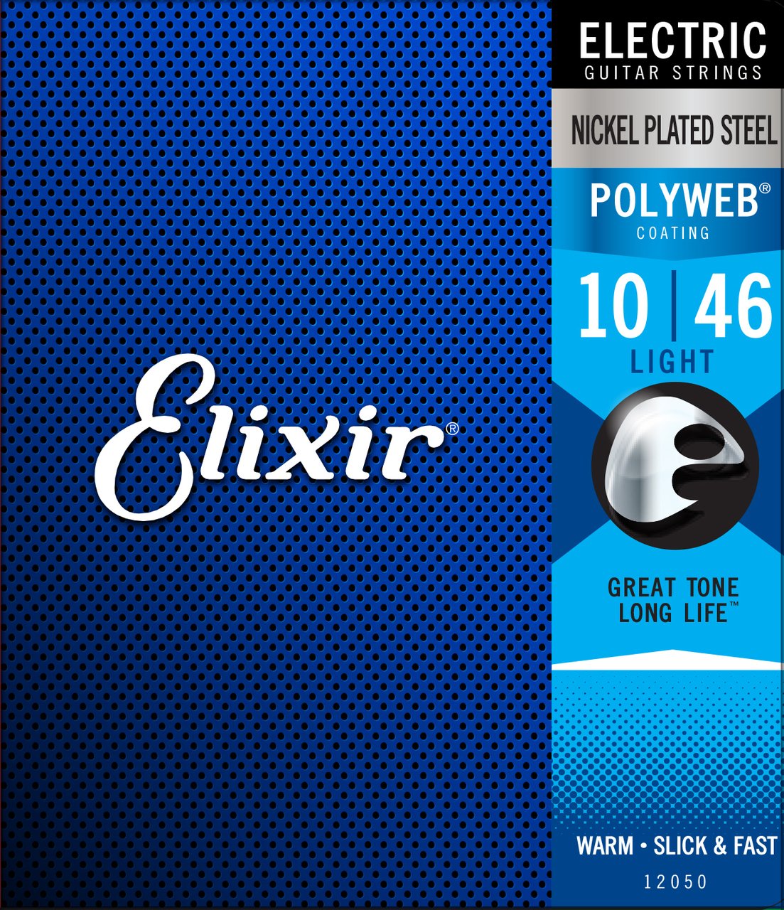 Elixir Strings 12050 Polyweb Electric Light 10-46