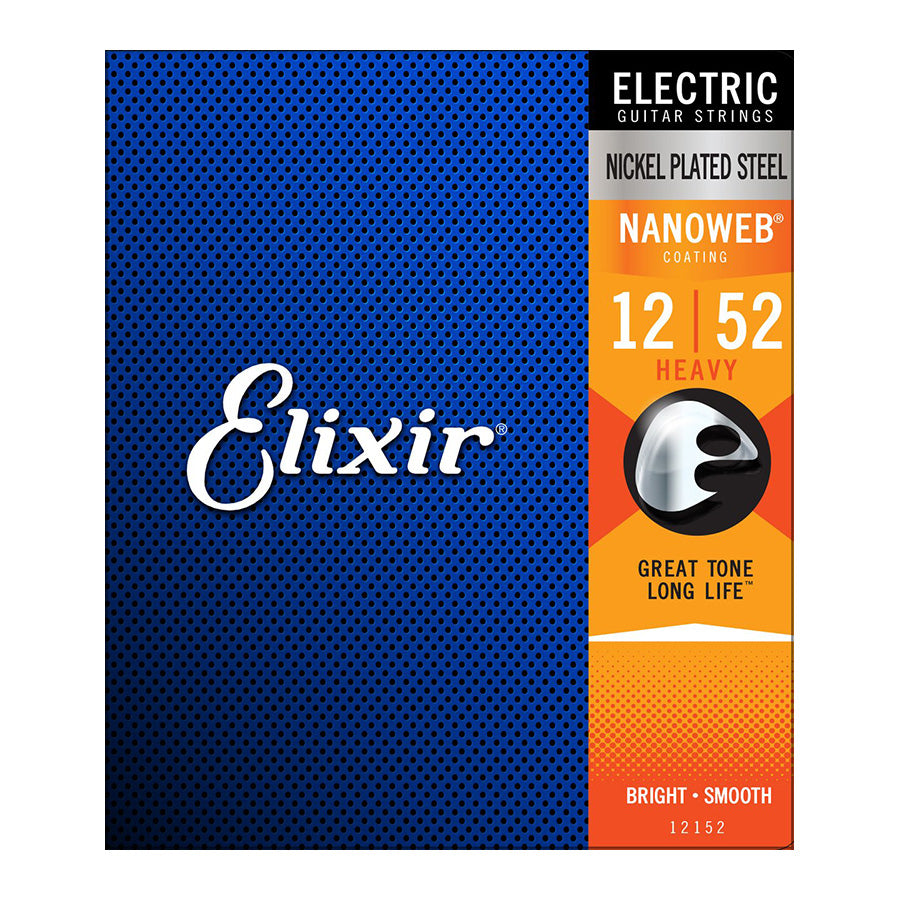 Elixir 12152 Nanoweb Electric Heavy 12-52