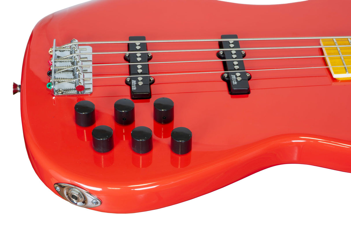 Markbass GV 4 GLOXY Bass Guitar in Fiesta Red