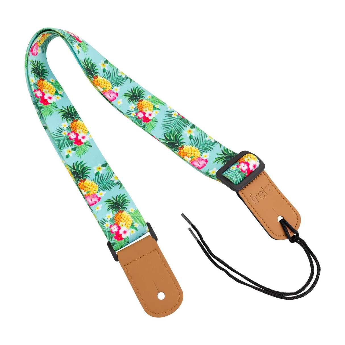 Fretz Hawaiian Style Ukulele Strap (Pineapple)-FUST-H48