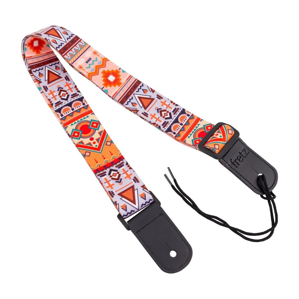 Fretz Patterned Ukulele Strap (Aztec)-FUST-G42