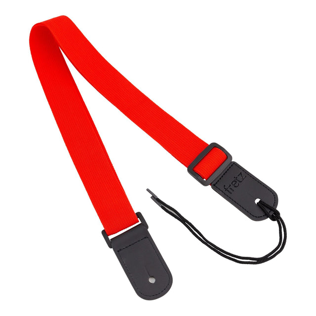 Fretz Polypropylene Ukulele Strap (Red)-FUST-PP3-RED