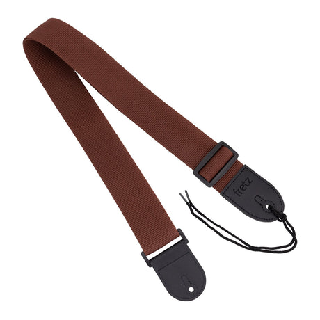 Fretz Polypropylene Web Guitar Strap (Brown)-FGST-PW1-BRN