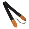 Fretz Polyweb Cotton Guitar Strap (Black)-FGST-PCW24-BLK