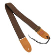 Fretz Polyweb Cotton Guitar Strap (Brown)-FGST-PCW24-BRN