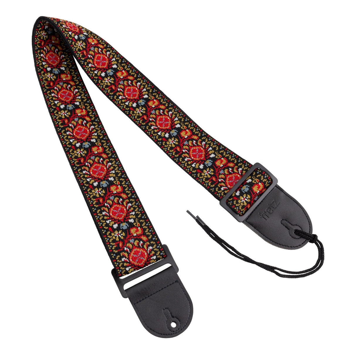 Fretz Woven Jacquard Fabric Guitar Strap (Kilim)-FGST-RETRO50