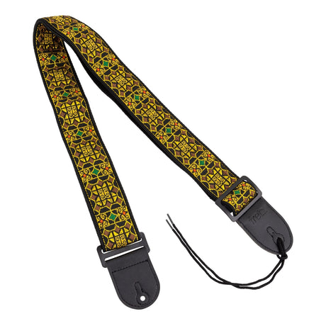 Fretz Woven Jacquard Polyster Guitar Strap (Royal)-FGST-RETRO58