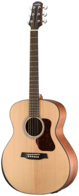 Walden Guitars G550RE Natura Solid Spruce Top Armrest Grand Auditorium Acoustic-Electric - Open Pore Satin Natural